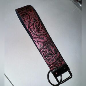 Pink wristlet